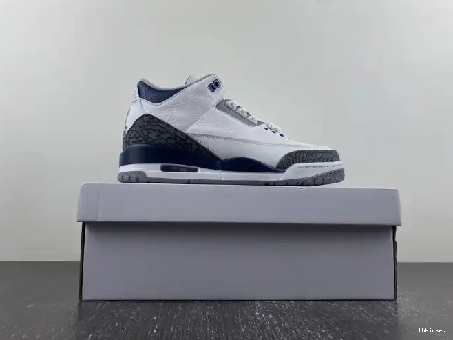 Reps TBK Navy Jordan Air 3 CT8532-140 Midnight 0522